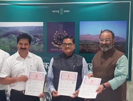 Signing of agreement between the Forest Department