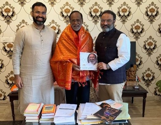 Shri Prasana Prabhu met Dr. K. Laxman, an esteemed Member